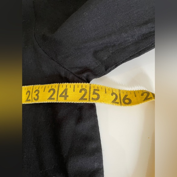 LEKHA Black Tie-Neck Embroidered Artisan Blouse - Picture 10 of 16